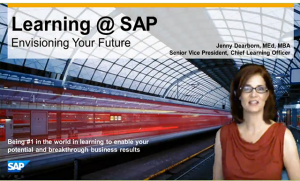 Jenny Dearborn presents the Future of Learning at SAP during one of her fortnightly Coffee Talks.